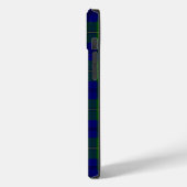 ジョンストンタータンチェックブルーグリーンプレイド Case-Mate iPhoneケース (裏面 / 左)