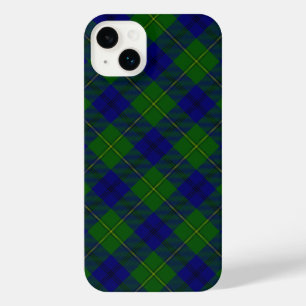 ジョンストンタータンチェックブルーグリーンプレイド iPhone 14 PLUSケース