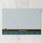 ジョンストン氏族 タルタン ペーパー パッド (正面)