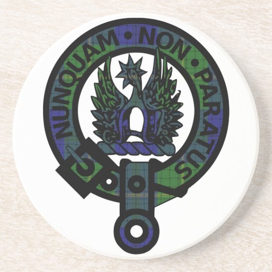 ジョンストン氏紋章 コースター (正面)