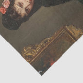 ジョンスペインの・バングルド・バーゲスによるバラ 薄葉紙 (詳細)