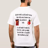 ジョンズ、ライリー、Killingsworth、Woodwardのtillman、… Tシャツ (裏面)