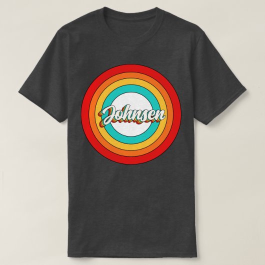 ジョンセン名シャツヴィンテージジョンセン・サークル Tシャツ (デザイン正面)