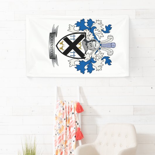 ジョンソンの家紋の紋章付き外衣 横断幕 (インサイチュ)