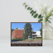 ジョンソンカウンティコートハウスマウンテンシティ, TN ポストカード (スタンド正面)