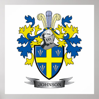 ジョンソンコートオブアームズ ポスター