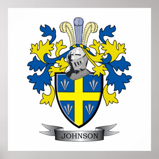 ジョンソンコートオブアームズ ポスター (正面)
