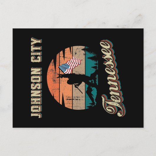 ジョンソンシティテネシー ポストカード (正面)