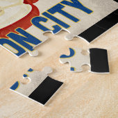 ジョンソンシティテネシーApple – ヴィンテージトラベル ジグソーパズル (側面)