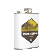 ジョンソンズシャットイン州パークミズーリ フラスク (右)