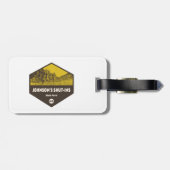 ジョンソンズシャットイン州パークミズーリ ラゲッジタグ (裏面横)