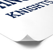 ジョンソンハイスクールHsゲインズヴィルガレトロスポーツ ポスター (角)