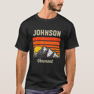 ジョンソンバーモントレトロヴィンテージシティ州USA Tシャツ