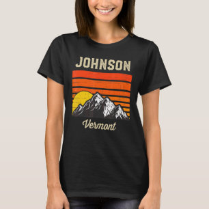 ジョンソンバーモントレトロヴィンテージシティ州USA Tシャツ
