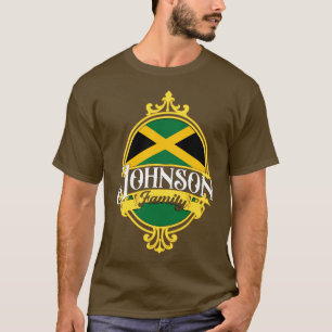 ジョンソン一家 ジャマイカ国旗 Tシャツ