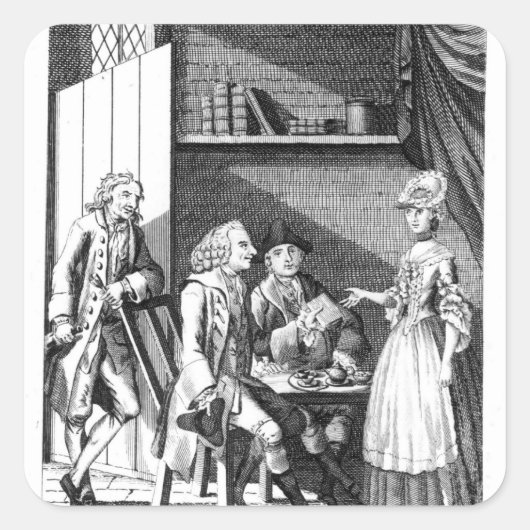 ジョンソン博士のエンターテイメント スクエアシール (正面)