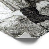 ジョンソン博士の旅行ドレス， 1786 ポスター (角)