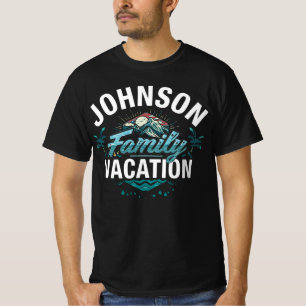 ジョンソン家の家族旅行マッチンググッズ Tシャツ