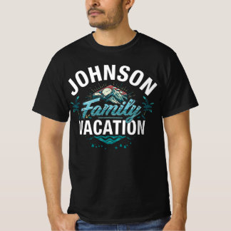 ジョンソン家の家族旅行マッチンググッズ Tシャツ