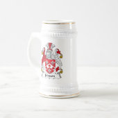 ジョンソン家紋 ビールジョッキ (正面左)