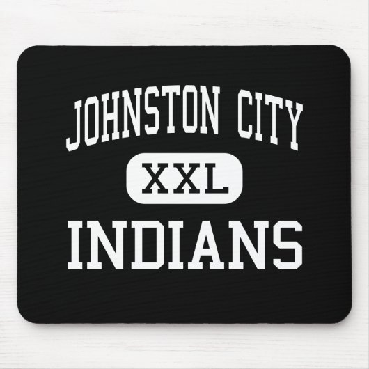 ジョンソン都市-インディアン-ジョンソン高都市 マウスパッド (正面)