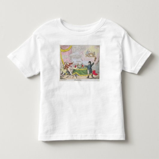 ジョンソン、ロンドン著出版されるEconomy', トドラーTシャツ (正面)