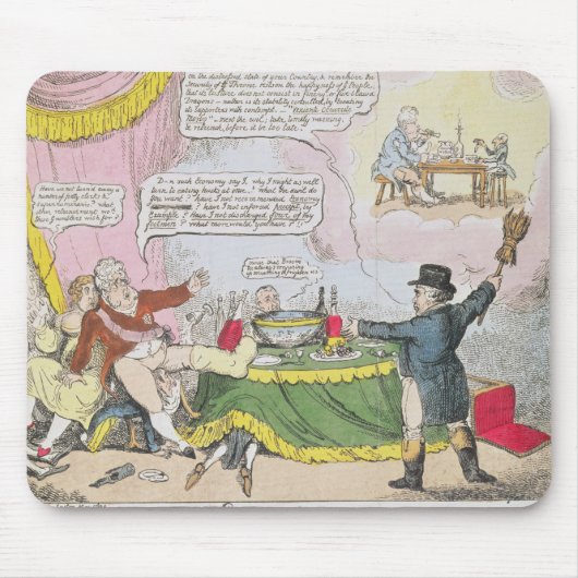 ジョンソン、ロンドン著出版されるEconomy', マウスパッド (正面)