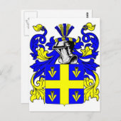 ジョンソン(英語)コート・オブ・アームズ ポストカード (正面/裏面)