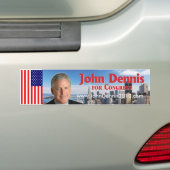 ジョンデニスのバンパーステッカー1 バンパーステッカー (車上)