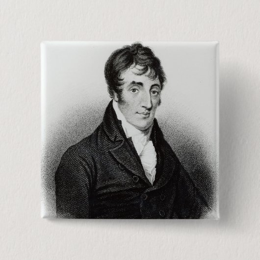 ジョンドクレアのポートレート 缶バッジ (正面)