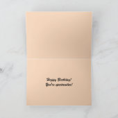 ジョンハッピーバースデー、デリケート・アーチ、ユタアーチ カード (内部)