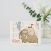 ジョンバウアークリスマスジュルボッケンユール(キリスト降誕祭)ヤギCC1026 シーズンポストカード (スタンド正面)