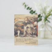 ジョンバウアートロールカップルプリンセスベビー変更 ポストカード (スタンド正面)