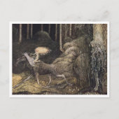 ジョンバウアープリンセスとエルク ポストカード (正面)