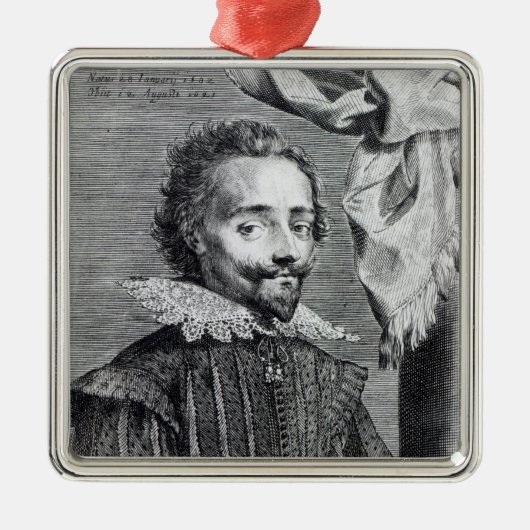 ジョンバークレイ、c.1623 メタルオーナメント (正面)