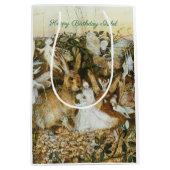 ジョンフィッツジェラルドファンタジーファインアート妖精 ミディアムペーパーバッグ (正面)