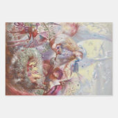 ジョンフィッツジェラルドファンタジーファインアート妖精 ラッピングペーパーシート (正面)