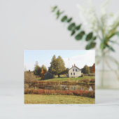 ジョンブラウンファームヒストリックアディロンドック秋の墓 ポストカード (スタンド正面)