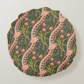 ジョンヘンリーデアルダフォディルチンツオリジナル ラウンドクッション (裏面)