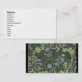 ジョンヘンリーDeが印刷する海藻壁紙のデザイン 名刺 (正面/裏面)