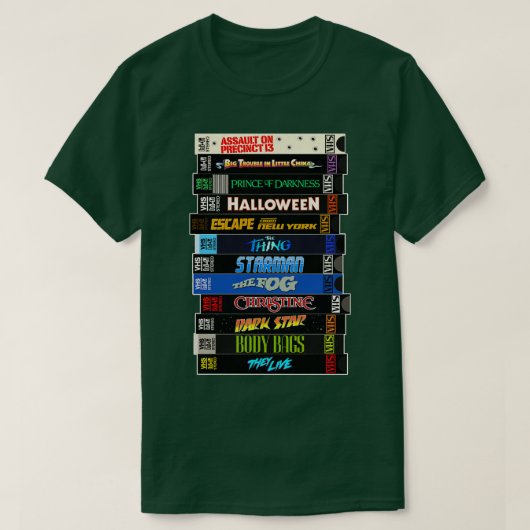 ジョンペンター VHS スタック Tシャツ (デザイン正面)