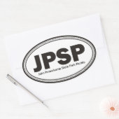 ジョンペンネカンプ州パーク 楕円形シール (封筒)