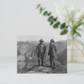 ジョンミュアテディルーズヴェルトヨセミテ国立公園 ポストカード (スタンド正面)