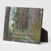 ジョンミュア引用文ジャイアントコンピアーフォレスト フォトプラーク (側面)