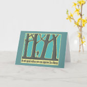 ジョンミュア引用文 カード (黄色い花)