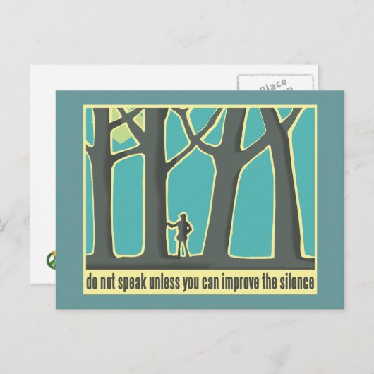 ジョンミュア引用文 ポストカード (正面/裏面)