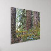 ジョンミュア自然引用文フォレストワイルダネス 箔ポスター (レイダウン)