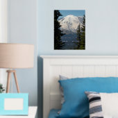 ジョンミュア自然引用文名勝山レイニエ 箔ポスター (インサイチュ (寝室))