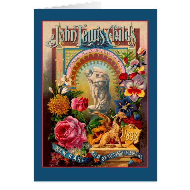 ジョンルイスの子供のまれな花の種の包み (正面)