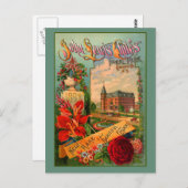 ジョンルイス子供園芸芸術 ポストカード (正面/裏面)